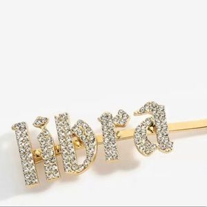 Libra Zodiac Rhinestone Hair Pin